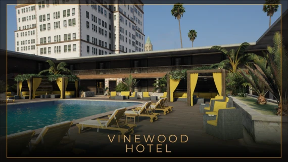Vinewood Hotel MLO – Fully Open Source | FiveM Interior